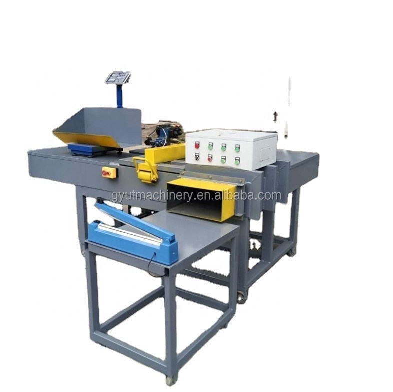 小さい動物用床物用の自動重量化木材の割れ布袋用機械