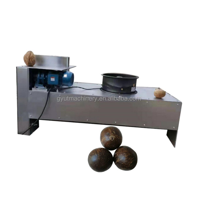 2550*600*730mm サイズで私たちの800 RPMココナッツポリッシャーマシンを使用して簡単に毛を去る