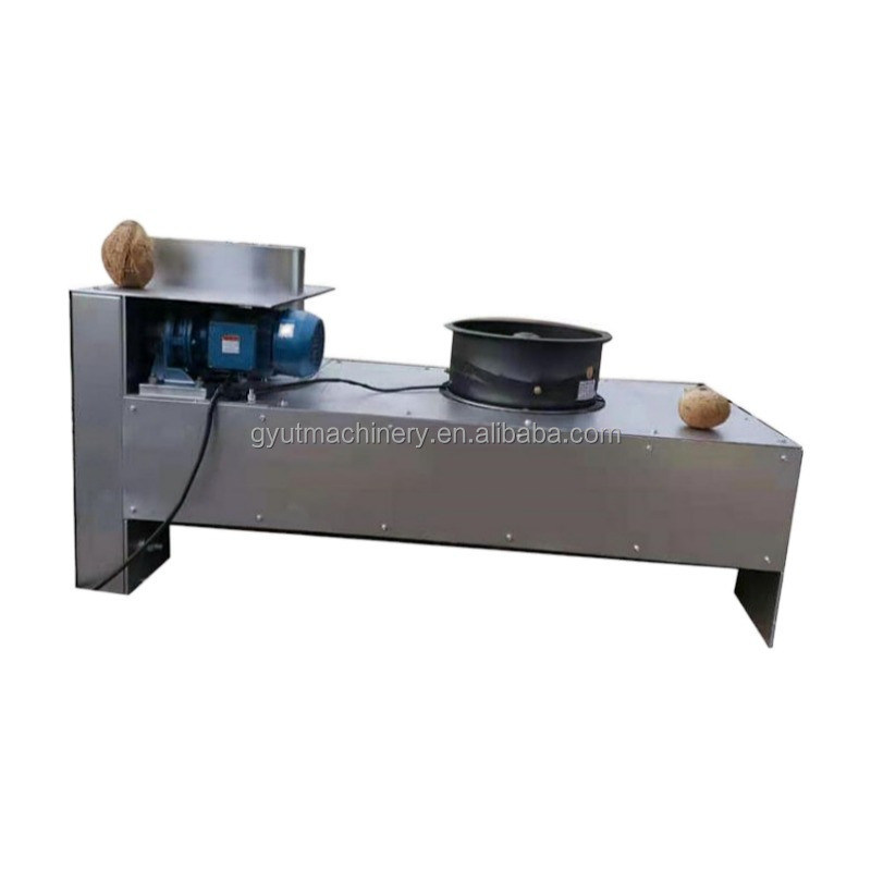 2550*600*730mm サイズで私たちの800 RPMココナッツポリッシャーマシンを使用して簡単に毛を去る