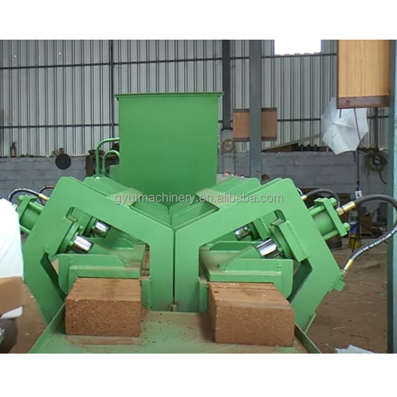 5kg ホorizontal Coco Peat Compress Baler Machine for Philippines ココナッツココア輸出国