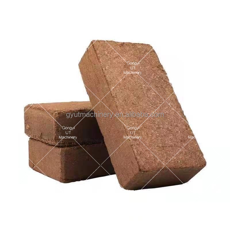 5kg ホorizontal Coco Peat Compress Baler Machine for Philippines ココナッツココア輸出国