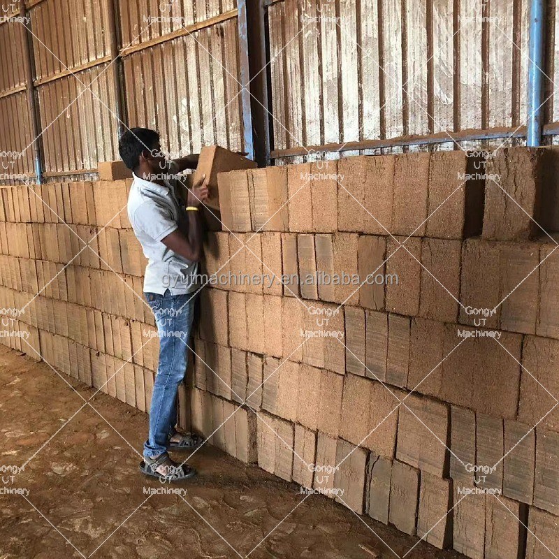 電気駆動ココトートブロック製造機械 動物用床物 生産システム