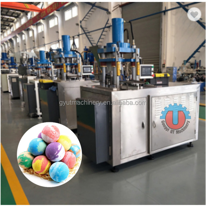 45T ハイドロリックプレスマシン 模具とシルバーソープカット機で完璧な浴爆弾を作成