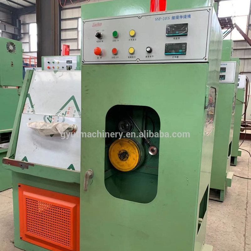 低炭素鋼鉄のワイヤ引く機械 タングメンカービッドコーティングと7.5kwモーター