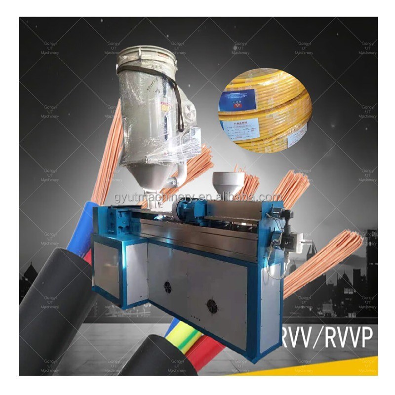 エクストルージング 絶縁層 銅線ケーブル 生産ライン 調整可能な緑色