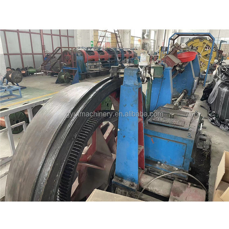 ロープの回転とストランディングマシン 2500 ボビンドラム 中古