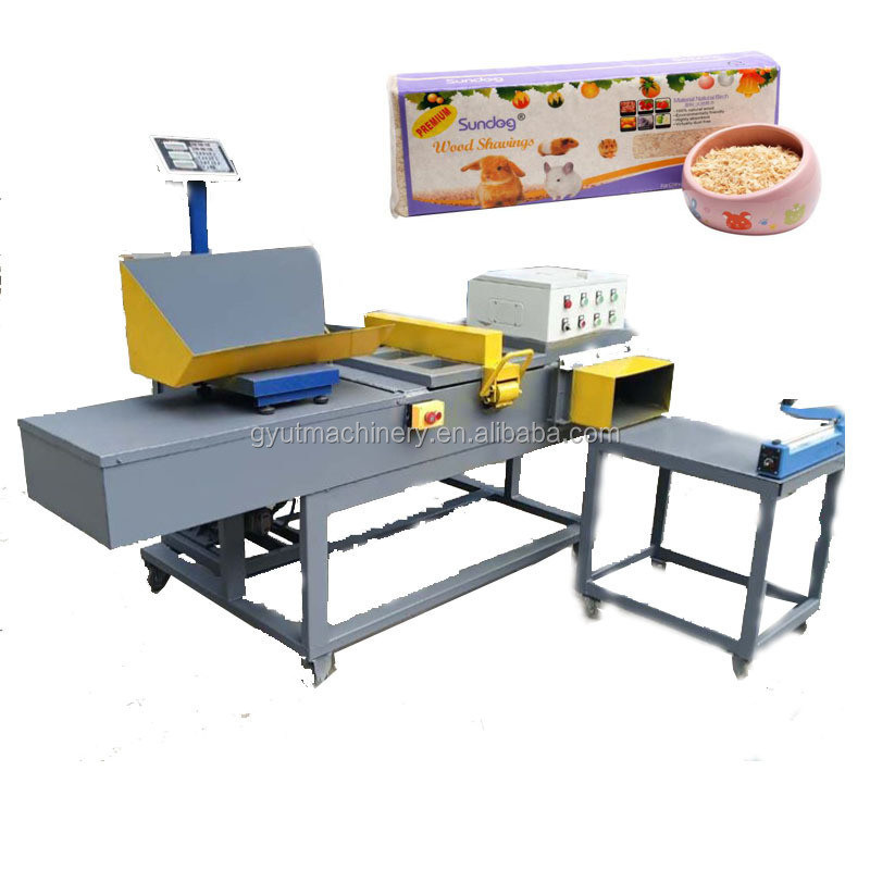 木材の切片のための木材剃り袋機械 ソーダバリングプレス 電動駆動バレー