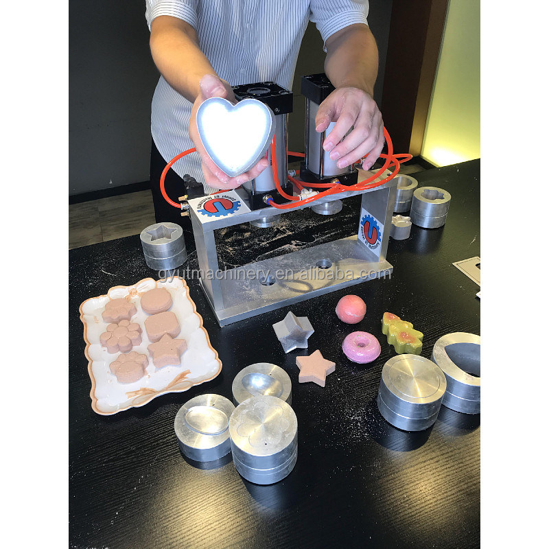 バスボムボール製造機 65mm メタル半球 ローリングエッジバブルバスモールド