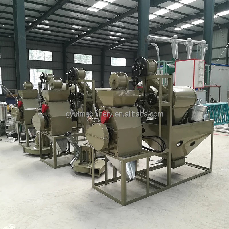 競争とビデオ技術サポートの時間あたり300kgトウモロコシ粉工場