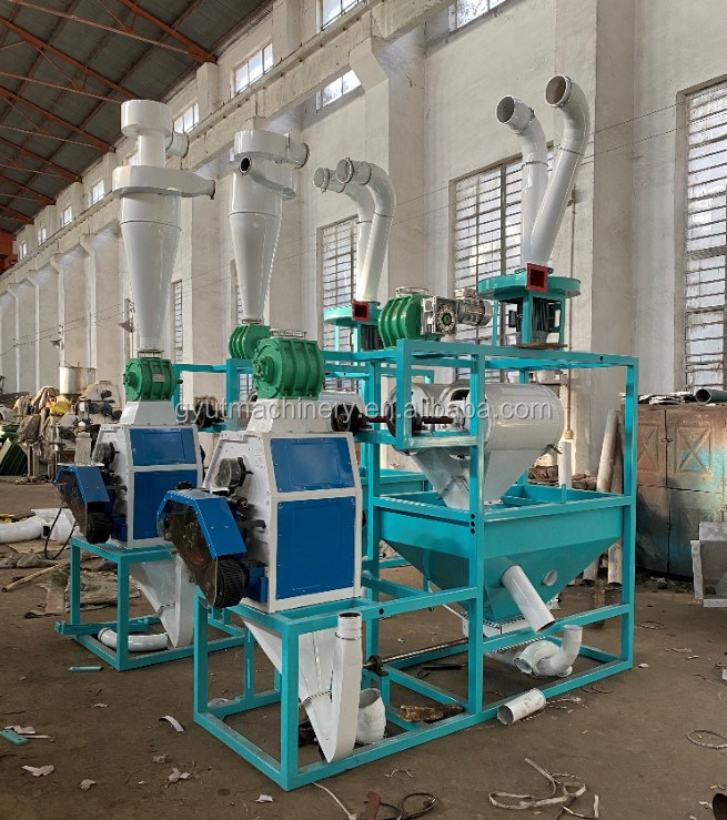 競争とビデオ技術サポートの時間あたり300kgトウモロコシ粉工場