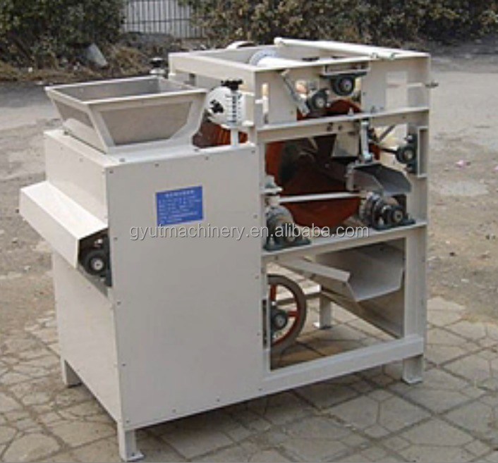 85~95% 全核率 アブリックスの核をクラッキング・クラッキングする湿皮機