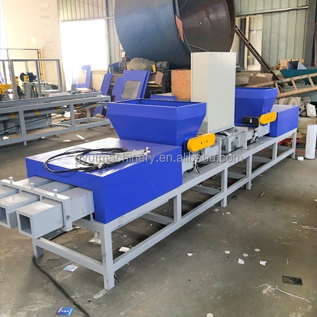 熱圧された木材ブロック挤出機のための完全に自動カット機