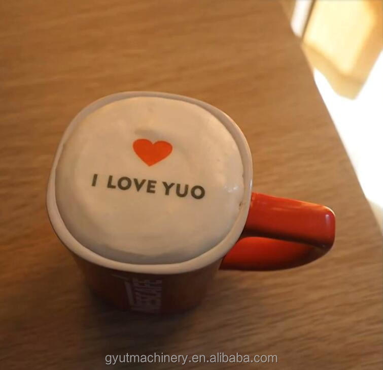 スマートインクジェットミニカラーコーヒープリンター 3D食品ケーキ印刷機