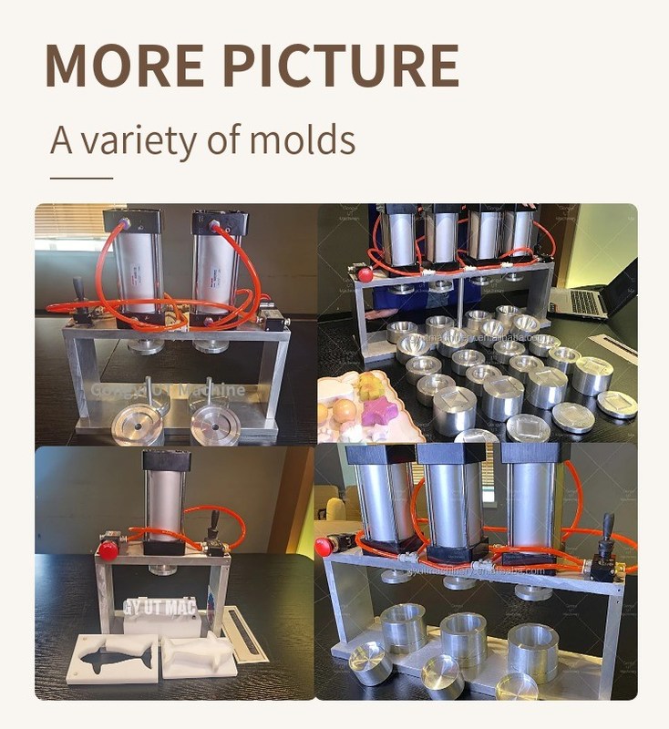 14KG 重量 マニュアル カンファール ボール メーキング マシン 塩粉プレス 浴爆弾プレス