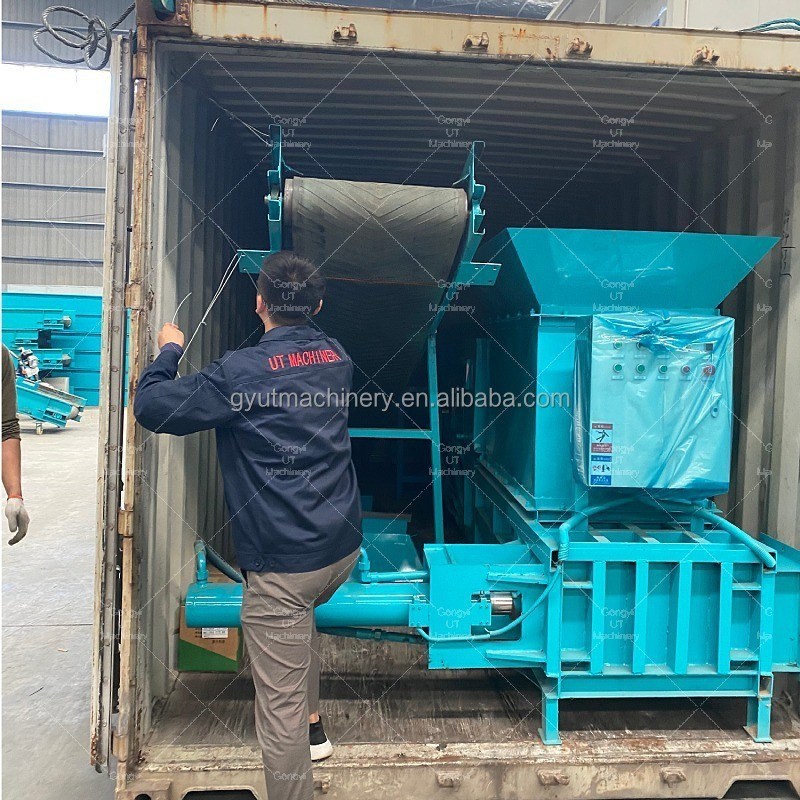 80-120 バレル 高容量 アルファサ ハイ プレス ブロック マシン 葉 ストロー 圧縮 バレル