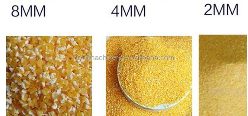 耐久的な鶏飼料穀物コーンクラッシャー 安定した性能のためのコーン磨き機