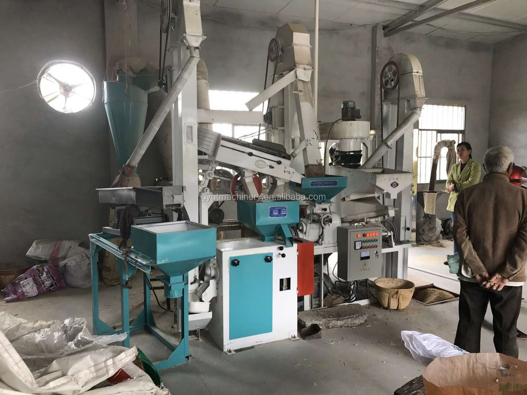 農場 石を消す機械による米粉砕機械 農業 米磨き機 カラーソーター パッキング機械