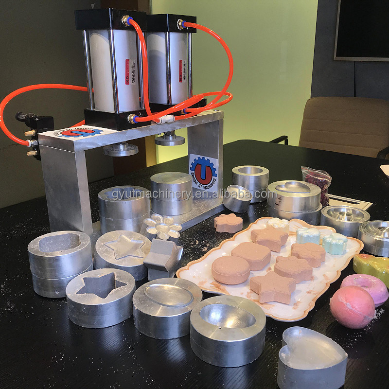 泡風呂 固体シャンプーバーとスパ風呂爆弾のためのプレスマシンを作る