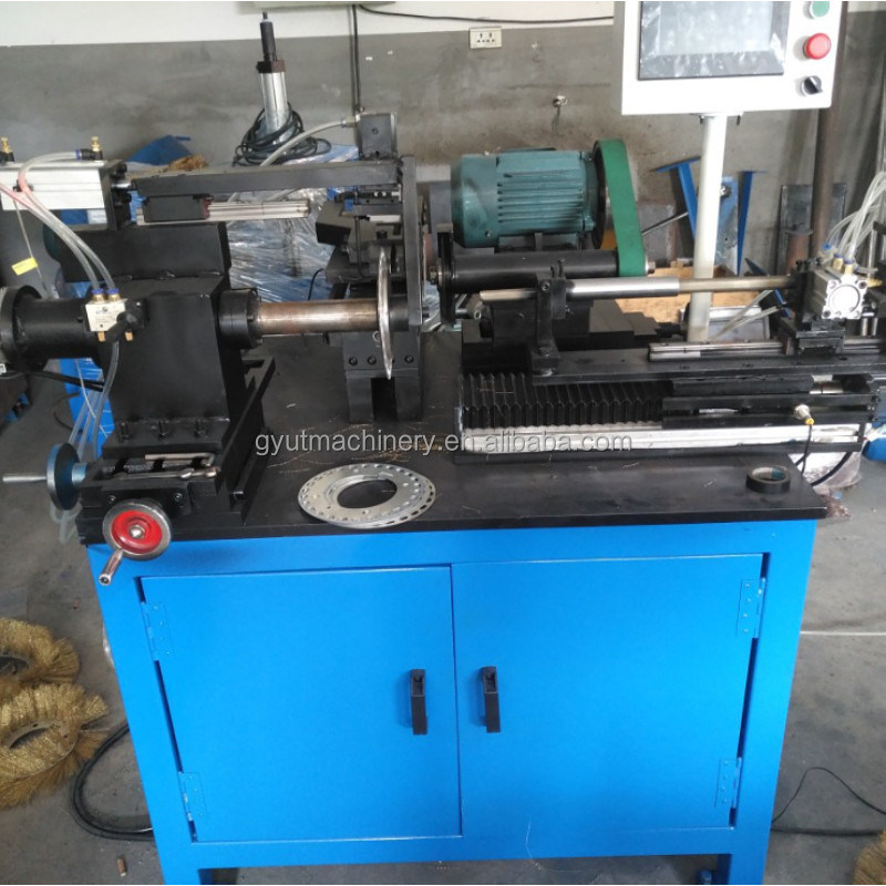 鉄鋼のワイヤの皿ブラシとカップブラシのための450扭曲ワイヤブラシ製造機械