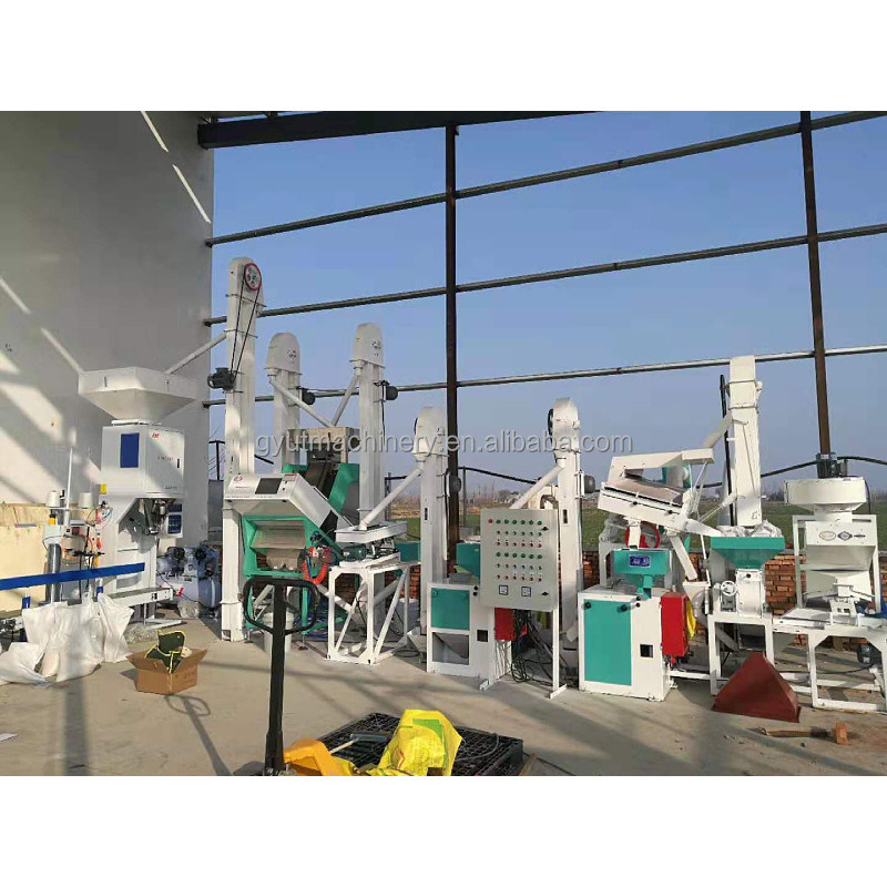 ガーナ 白米加工 10T/D 米ミル 工場 オーダーメイド生産機械