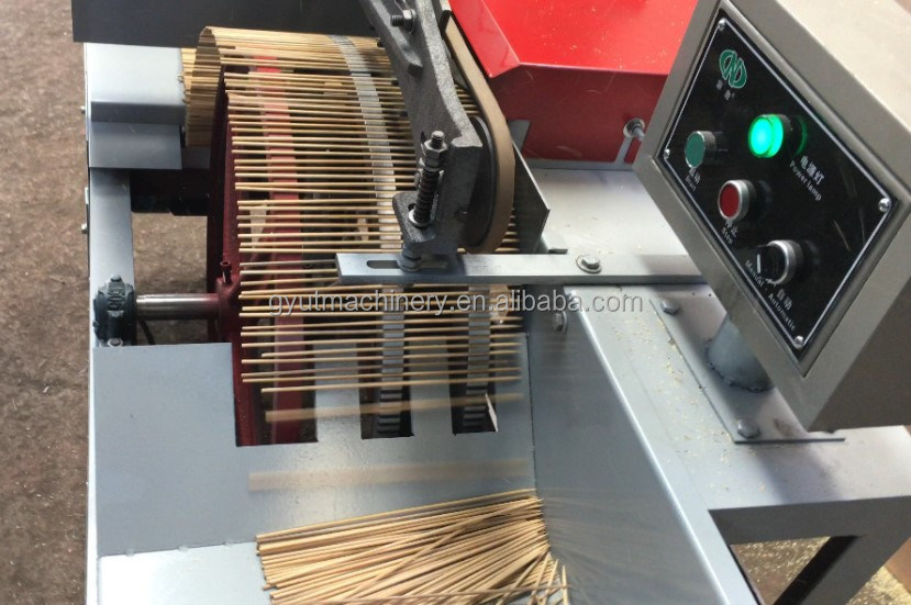 1250 x 700 x 500MM の バンブー ストライプ スプリッタ トゥースピーク チョップスティック スキーバーベキュースティック