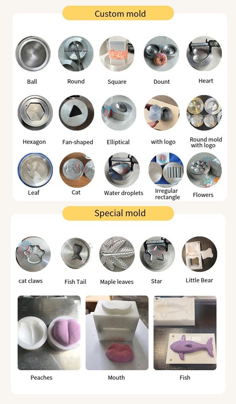 手動 バブルボールプレス機 衣料品店用 オーダーメイド バスボンブ生産