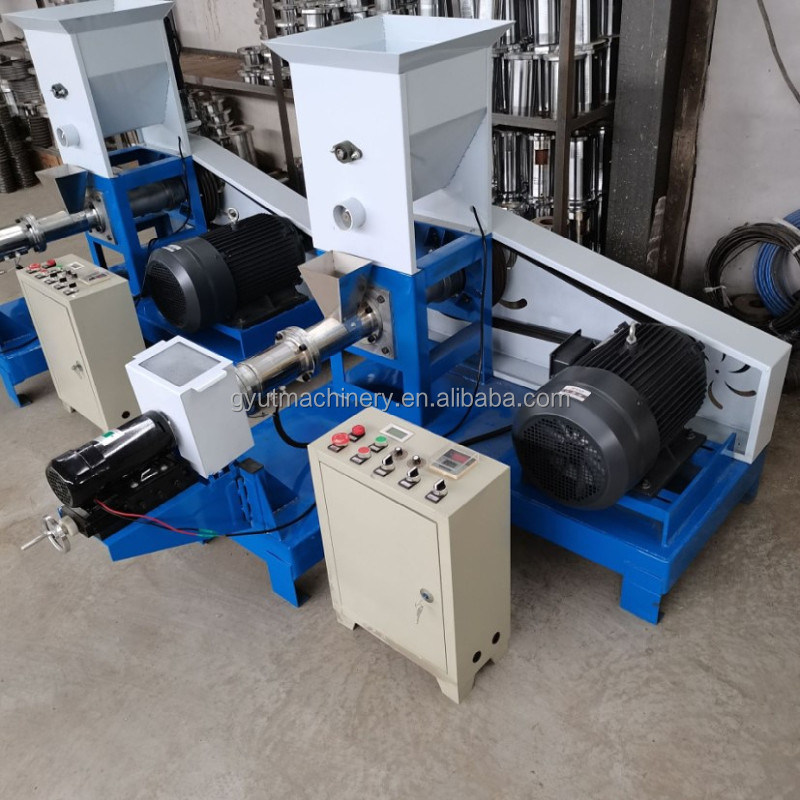 自動作業 400-500KG/H ペットフードのための商用浮遊魚飼料ペレットマシン