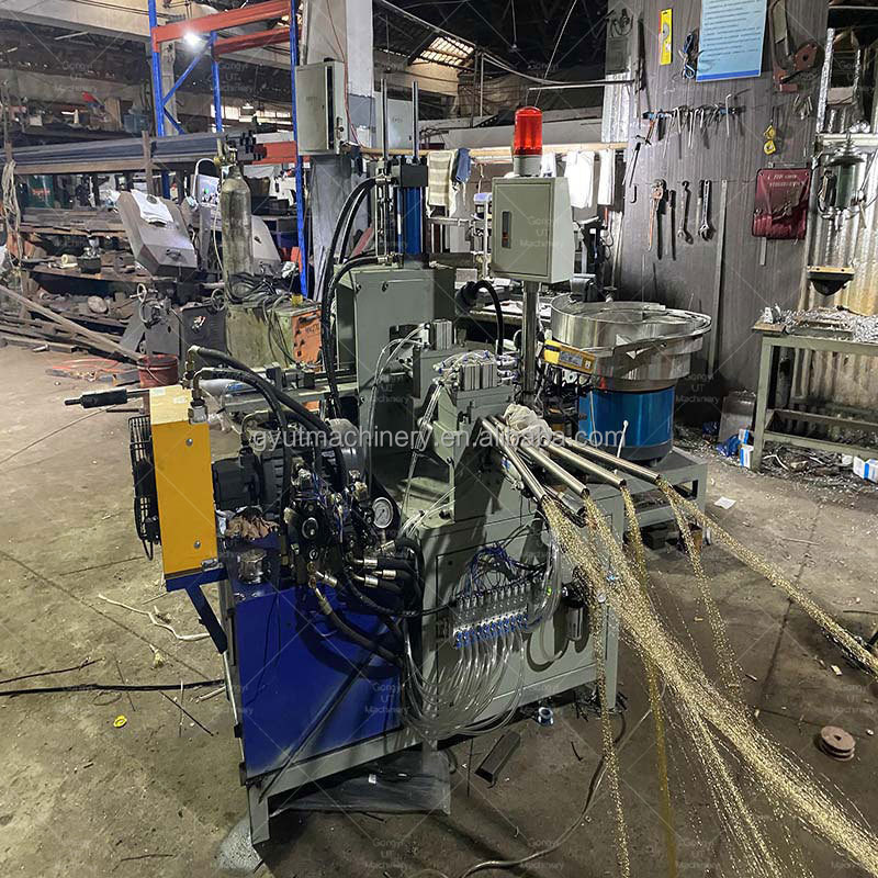 2.2kwモーター付き,完全に自動的な多サイズ銅線ホイールブラシ製造機械