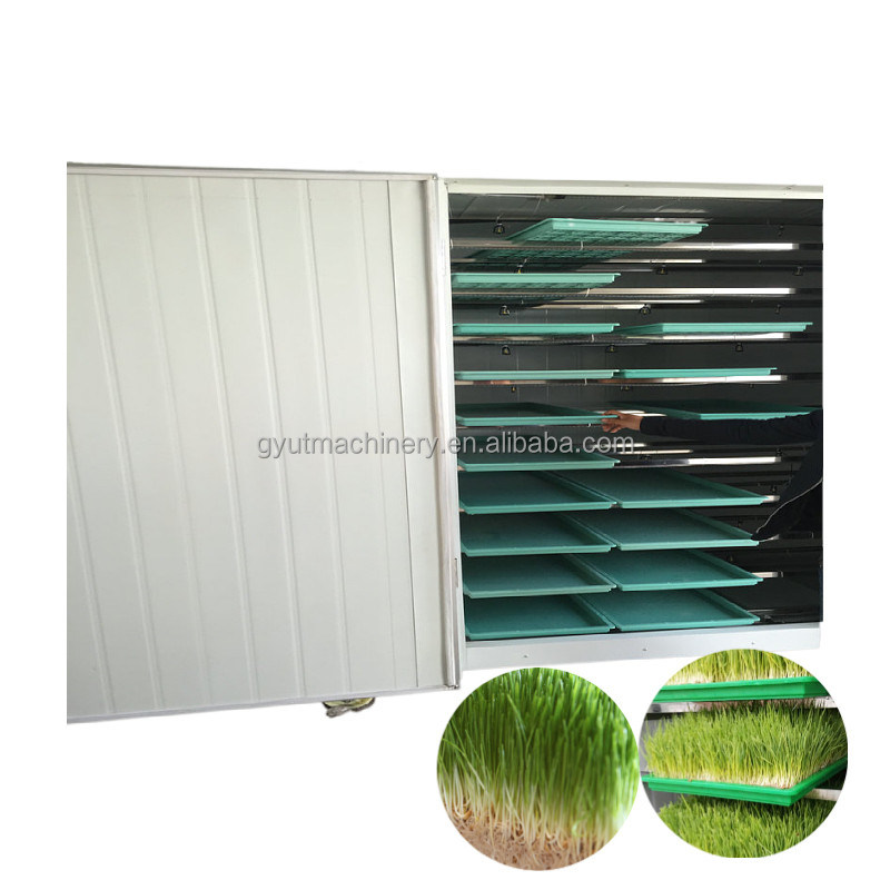 豆根処理設備 日用水3m3の水消費 芽の生産