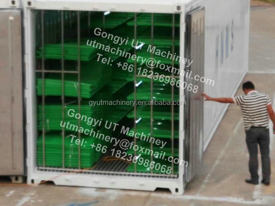 コンパクトコンテナ型 水栽培型小麦用飼料 成長室 最適な芽箱サイズ