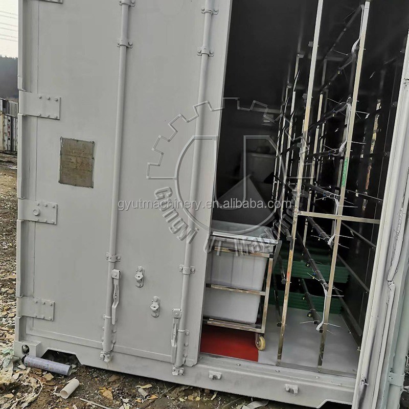 高生産性 2400w 水育小麦栽培システム 3-4 日生産サイクル